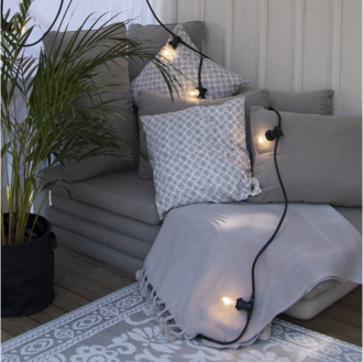LED-lampa E27 G45 Outdoor Lighting PC Cover Filament
