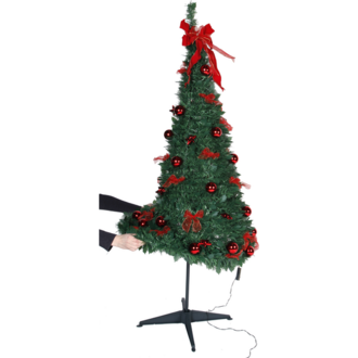 Julgran med LED Pop-up-tree
