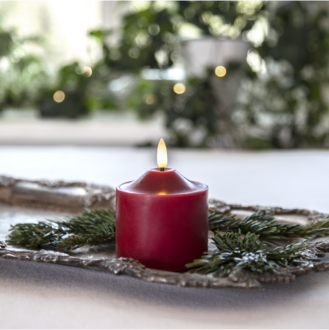 LED Blockljus Flamme