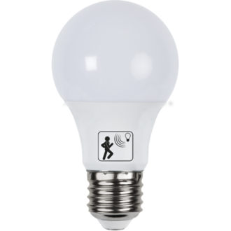 LED-lampa E27 A60 Sensor opaque