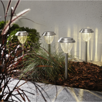 Solcellspollare 4-pack Palma
