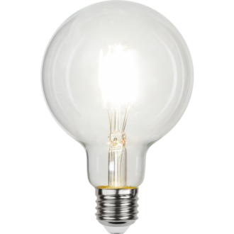 LED-lampa E27 G95 Clear