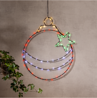 Siluett X-mas bulb