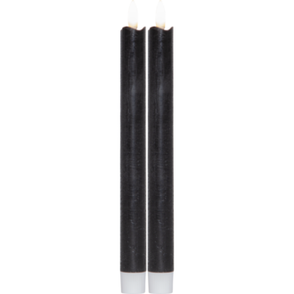 LED Antikljus 2-pack Flamme
