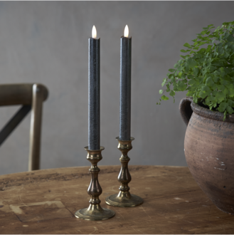 LED Antikljus 2-pack Flamme