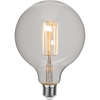 LED-lampa E27 G125 Decoled Grace Clear
