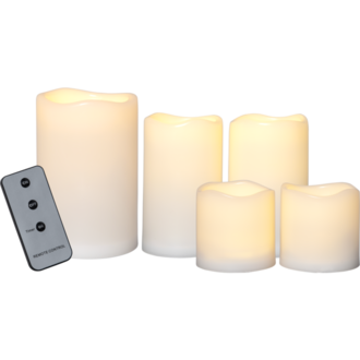LED Blockljus Paul set of 5