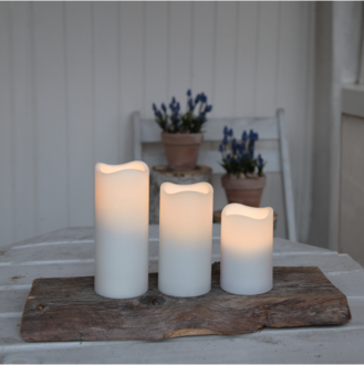 LED Blockljus 3-pack Paul