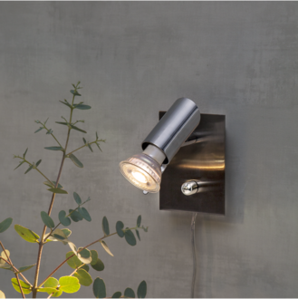 LED-lampa GU10 MR16 Spotlight Glass