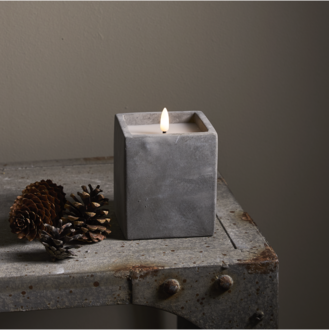 LED Blockljus Flamme Cem
