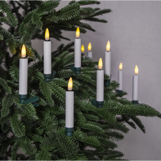 Julgransbelysning Flamme 10LED