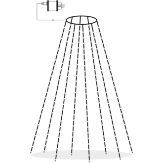 Julgransslinga Dew Drop Micro