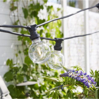 LED-lampa E27 G95 Outdoor Lighting PC Cover Filament