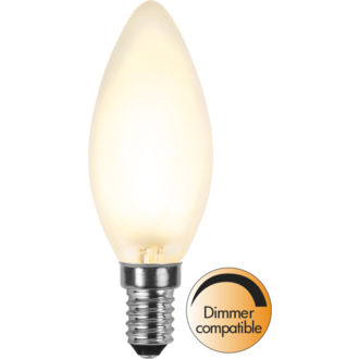 LED-lampa E14 C35 Opaque Filament RA90