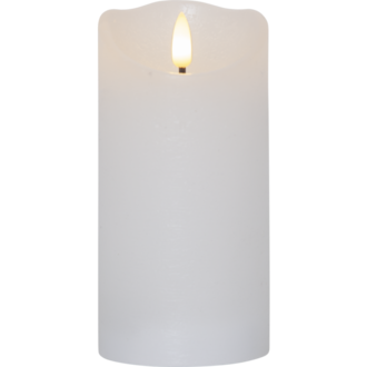 LED Blockljus Flamme Rustic
