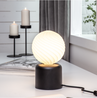 Lampfot E27 Glans