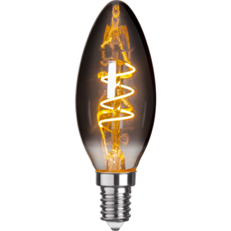 LED-lampa E14 C35 Decoled Grace Smoke