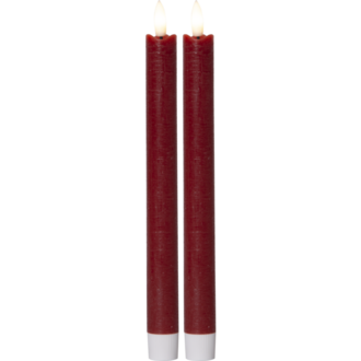 LED Antikljus 2-pack Flamme