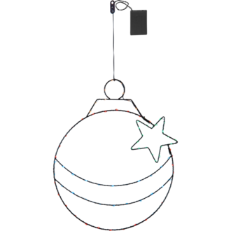 Siluett X-mas bulb