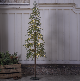 Julgran med LED Grantorp