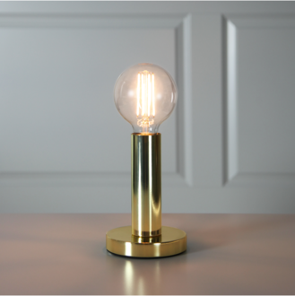 Lampfot E27 Glans