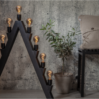 LED-lampa E27 A60 Decoled Grace Smoke