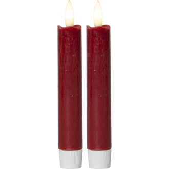 LED Antikljus 2-pack Flamme