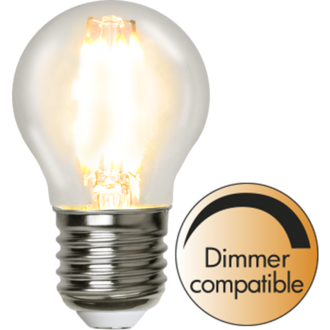 LED-lampa E27 G45 Clear