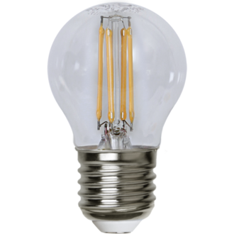 LED-lampa E27 G45 Clear