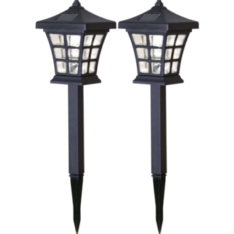 Solcellspollare 2-pack Nippon