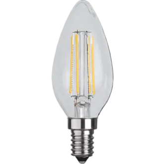 LED-lampa E14 C35 Clear