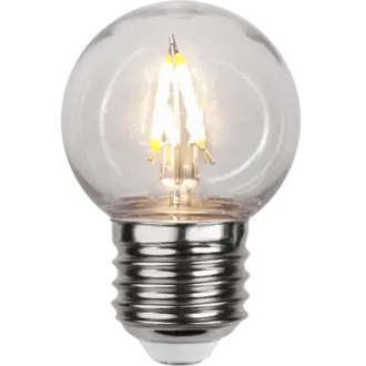 LED-lampa E27 G45 Outdoor Lighting PC Cover Filament