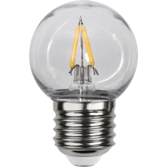 LED-lampa E27 G45 Outdoor Lighting PC Cover Filament