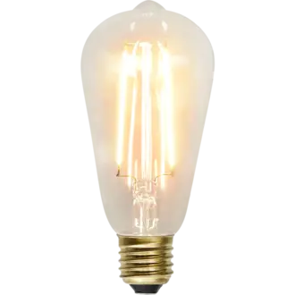LED-lampa E27 ST64 Soft Glow