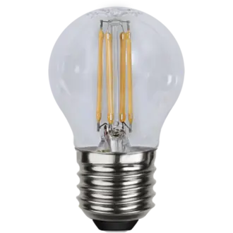 LED-lampa E27 G45 Clear