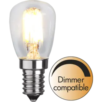 LED-lampa E14 ST26 Clear