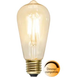 LED-lampa E27 ST58 Soft Glow