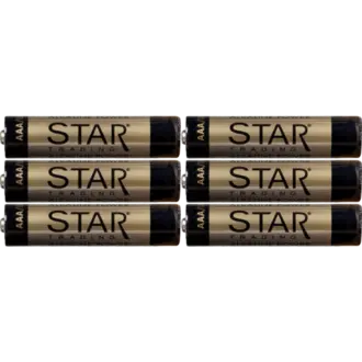 Batteri 6-pack AAA 1,5V Power Alkaline