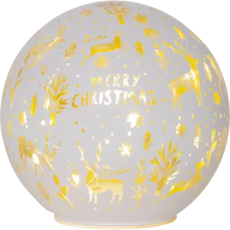 Glasdekoration MerryX-mas