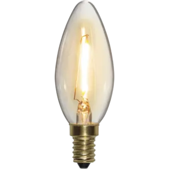 LED-lampa E14 C35 Soft Glow