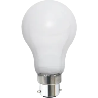 LED-lampa B22 A60 Opaque filament RA90