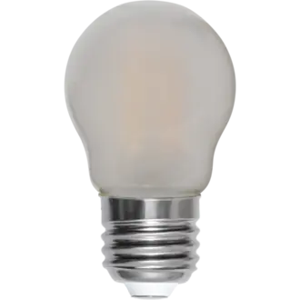 LED-lampa E27 G45 Frosted 2-pack