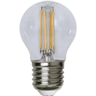LED-lampa E27 G45 Clear