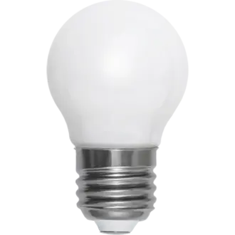 LED-lampa E27 G45 Opaque filament RA90
