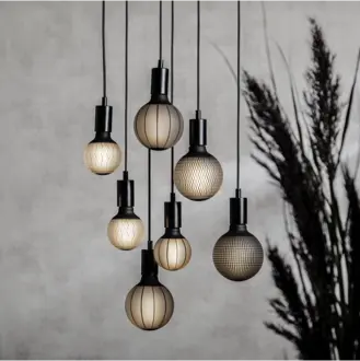 LED-lampa E27 G125 Graphic