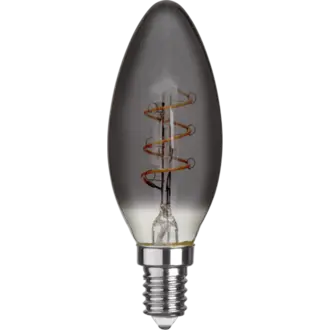 LED-lampa E14 C35 Decoled Grace Smoke