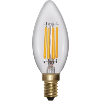 LED-lampa E14 C35 Soft Glow