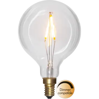 LED-lampa E14 G80 Soft Glow
