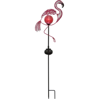 Solcellsdekoration Flamingo