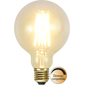 LED-lampa E27 G95 Soft Glow